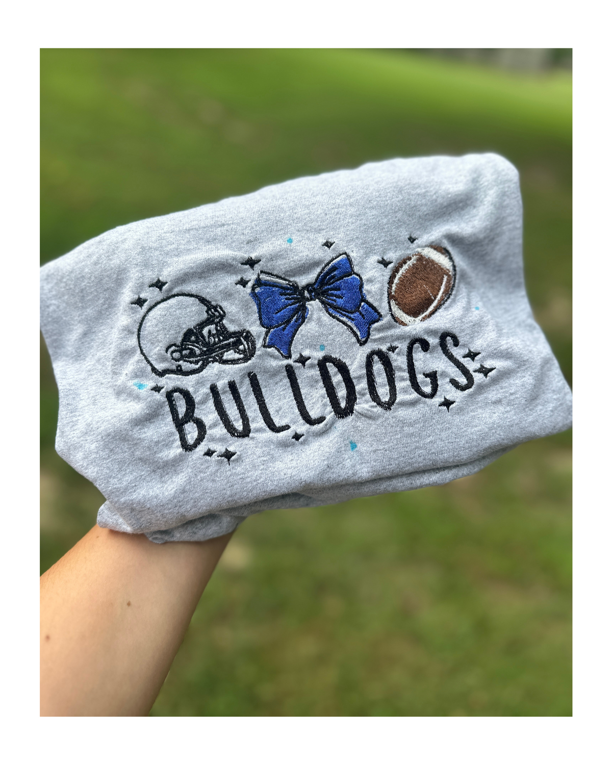 Embroidered CNHS Football t-shirt