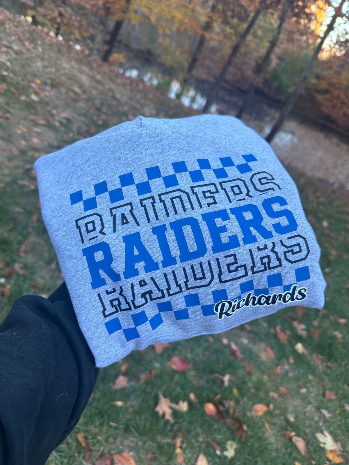 Richards Raiders Checkered Spirit Tee