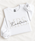 Custom Embroidered Mrs. Sweatshirt